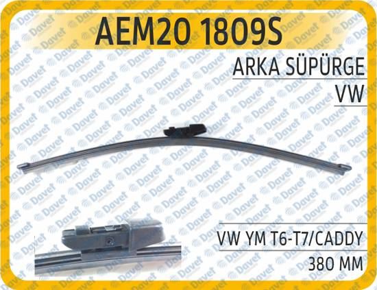 AEM 201809S Arka Silecek Supurgesi 400 Mm Vw Ym T6-T7 Caddy